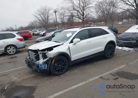 2022 Cadillac Xt4 Sport from USA, damaged, VIN 1GYFZFR47NF100801